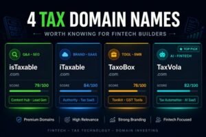 4 tax domain names for fintech