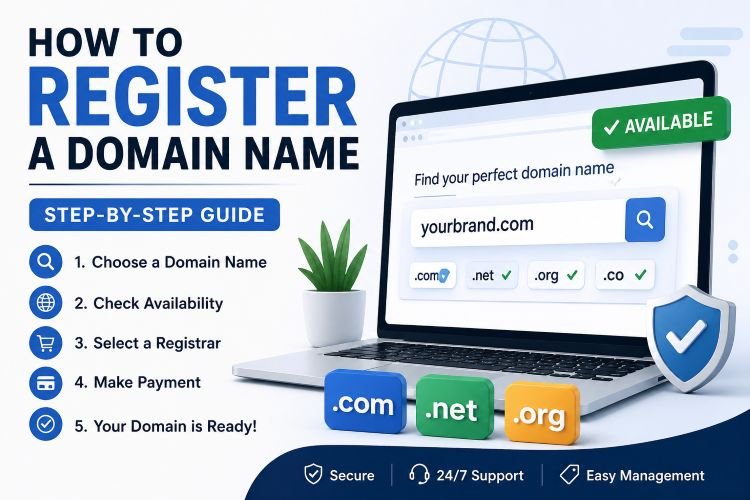 How to register a domain name