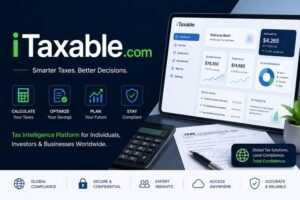 Optimized tax solutions for smarter decisions with iTaxable