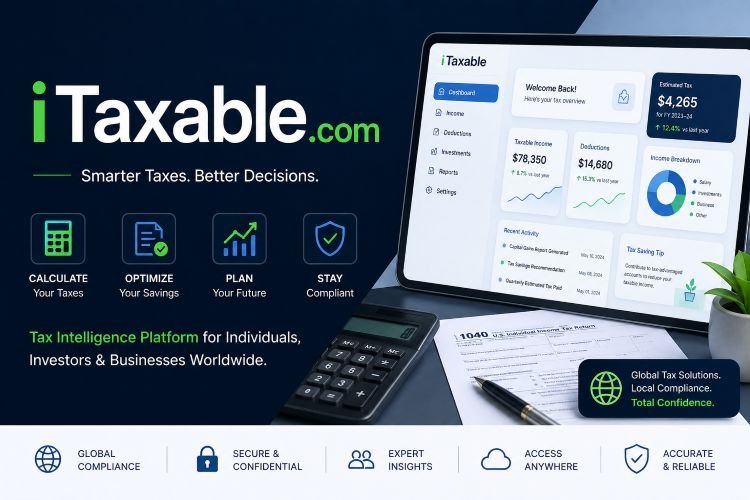 Optimized tax solutions for smarter decisions with iTaxable