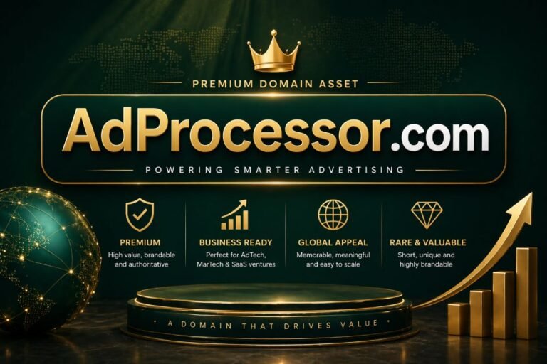 Premium domain asset – AdProcessor.com