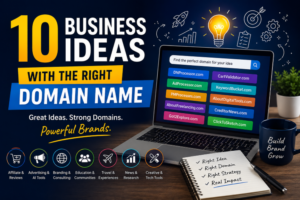 Business ideas and the right domain