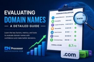 Evaluating domain names key factors