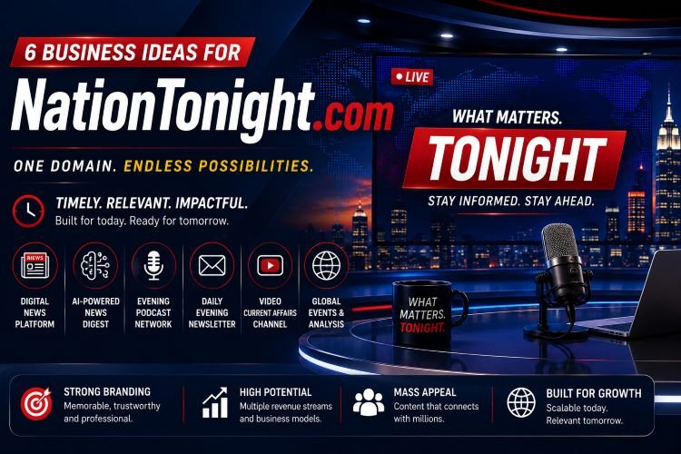 6 business ideas Domain Name Nation Tonight